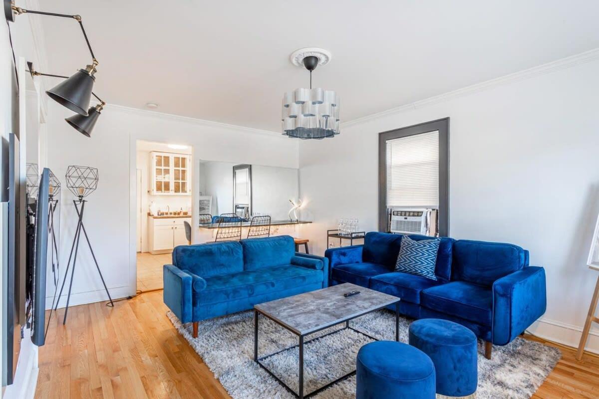 The Blue Sapphire 2Br 2 King Beds & Ample Backyard Apartment Bridgeport Exterior foto